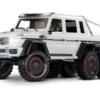 Traxxas 1/10 TRX-6 MercedesBenz® G 63 AMG, 6WD, RTD (Requires Battery And Charger): White -Radio Control & Model Shop 88096 WHITE 1 lg