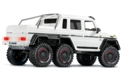 Traxxas 1/10 TRX-6 MercedesBenz® G 63 AMG, 6WD, RTD (Requires Battery And Charger): White -Radio Control & Model Shop 88096 WHITE 4 lg