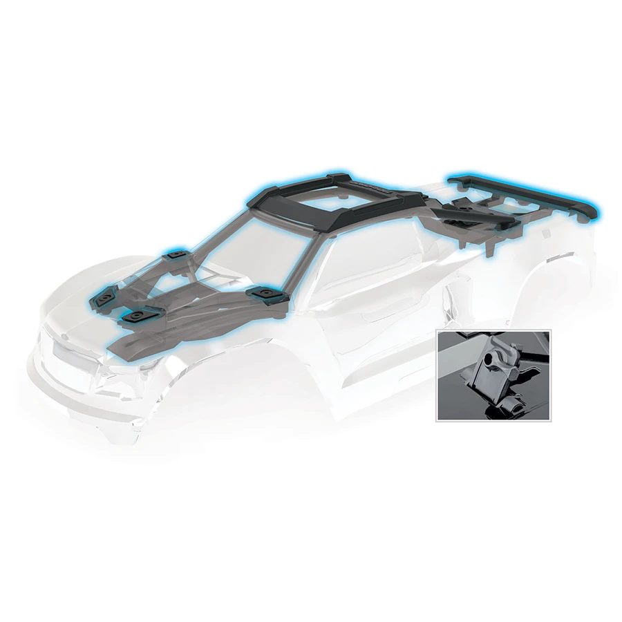 Traxxas 1/10 Maxx W/WideMaxx®, 4WD, RTR (Requires Battery & Charger): Green 11 Traxxas 1/10 Maxx W/WideMaxx®, 4WD, RTR (Requires Battery & Charger): Green - Image 9