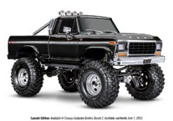 Traxxas 1/10 TRX-4 1979 Ford F-150 High Trail Edition: Black (Needs Battery & Charger)