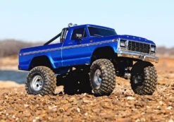 Traxxas 1/10 TRX-4 1979 Ford F-150 High Trail Edition: Blue (Needs Battery & Charger) -Radio Control & Model Shop 92046 4 BLU 11
