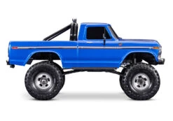 Traxxas 1/10 TRX-4 1979 Ford F-150 High Trail Edition: Blue (Needs Battery & Charger) -Radio Control & Model Shop 92046 4 BLU 4