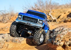 Traxxas 1/10 TRX-4 1979 Ford F-150 High Trail Edition: Blue (Needs Battery & Charger) -Radio Control & Model Shop 92046 4 BLU 5