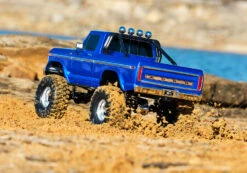 Traxxas 1/10 TRX-4 1979 Ford F-150 High Trail Edition: Blue (Needs Battery & Charger) -Radio Control & Model Shop 92046 4 BLU 6