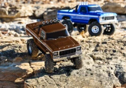 Traxxas 1/10 TRX-4 1979 Ford F-150 High Trail Edition: Blue (Needs Battery & Charger) -Radio Control & Model Shop 92046 4 BLU 8
