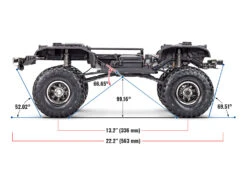 Traxxas 1/10 TRX-4® 79 Chevrolet® K10 Hi Trail Edition, Blue -Radio Control & Model Shop 92056 4 COM 16 0a323ad5 b783 402a 8aa5 c41ba75eb2a2