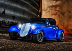 Traxxas 1/10 4-TEC 3.0, 1933 Hot Rod Coupe: Blue -Radio Control & Model Shop 93044 4 8