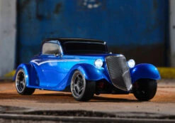 Traxxas 1/10 4-TEC 3.0, 1933 Hot Rod Coupe: Blue -Radio Control & Model Shop 93044 4 9