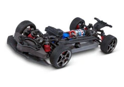 Traxxas 1/10 C8 Corvette 4WD RTD (Requires Battery & Charger): Black -Radio Control & Model Shop 93054 4 COM 1