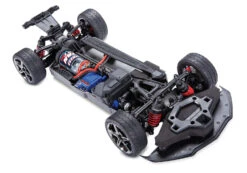 Traxxas 1/10 C8 Corvette 4WD RTD (Requires Battery & Charger): Black -Radio Control & Model Shop 93054 4 COM 2