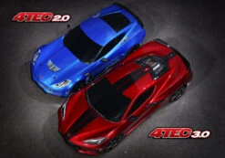 Traxxas 1/10 C8 Corvette 4WD RTD (Requires Battery & Charger): Black -Radio Control & Model Shop 93054 4 COM 9