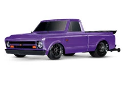 Traxxas 1/10 Drag Slash, 2WD, RTR (Requires Battery & Charger): 67 Chevy C10, Purple