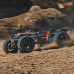 Arrma 1/5 Kraton 8S, 4WD, BLX (Requires Battery & Charger): Orange -Radio Control & Model Shop ARA110002T2 7 lg