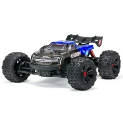 Arrma 1/10 Kraton 4x4 4S BLX Speed MT(Needs Battery & Charger): Black/Blue