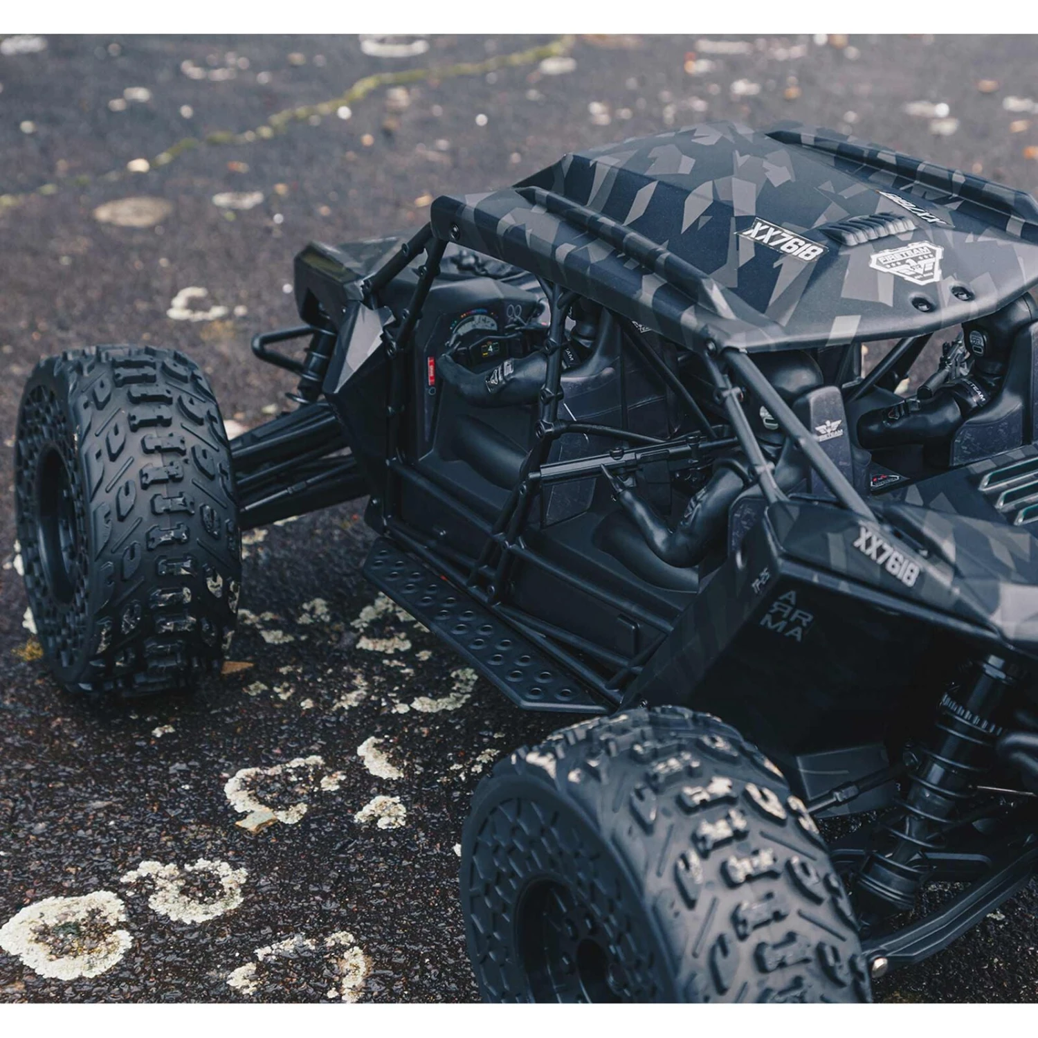 Arrma 1/7 Fireteam 6S, 4WD, BLX, Speed Assault, RTR (Requires Battery & Charger): Black 7 Arrma 1/7 Fireteam 6S, 4WD, BLX, Speed Assault, RTR (Requires Battery & Charger): Black - Image 5