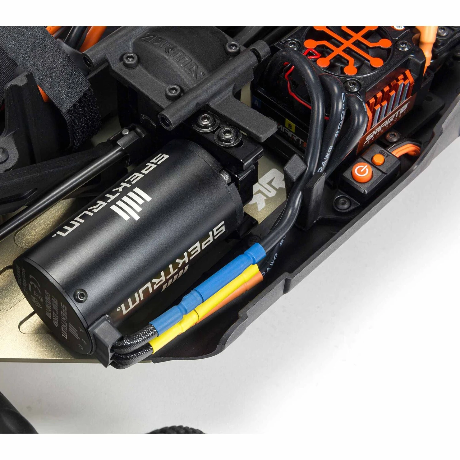 Arrma 1/8 TLR Tuned TYPHON 6S 4WD BLX Buggy RTR, Red/Blue 22 Arrma 1/8 TLR Tuned TYPHON 6S 4WD BLX Buggy RTR, Red/Blue - Image 20