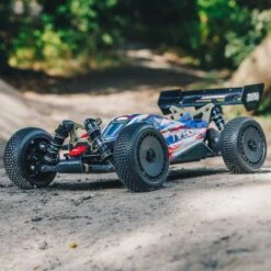 Arrma 1/8 TLR Tuned TYPHON 6S 4WD BLX Buggy RTR, Red/Blue 25 Arrma 1/8 TLR Tuned TYPHON 6S 4WD BLX Buggy RTR, Red/Blue -Radio Control & Model Shop ARA8406 4