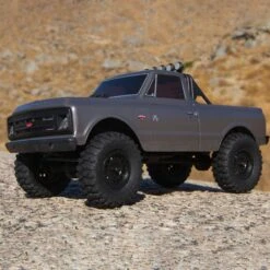 Axial 1/24 SCX24 1967 Chevrolet C10, 4WD, RTR (Includes Batttery & Charger): Dark Silver -Radio Control & Model Shop AXI00001T2 12