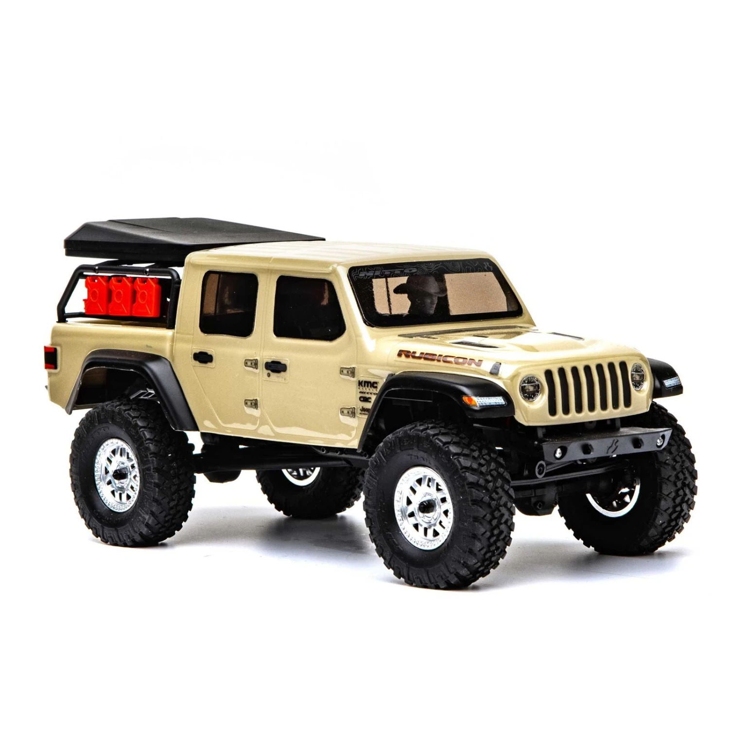 Axial 1/24 SCX24 Jeep Gladiator, 4WD, RTR (Includes Batttery & Charger): Beige 4 Axial 1/24 SCX24 Jeep Gladiator, 4WD, RTR (Includes Batttery & Charger): Beige - Image 2