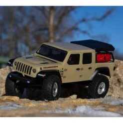 Axial 1/24 SCX24 Jeep Gladiator, 4WD, RTR (Includes Batttery & Charger): Beige 24 Axial 1/24 SCX24 Jeep Gladiator, 4WD, RTR (Includes Batttery & Charger): Beige -Radio Control & Model Shop AXI00005T1 Tan 3