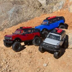 Axial 1/24 SCX24 2021 Ford Bronco 4WD Truck Brushed RTR, Red (w/Battery & Charger) -Radio Control & Model Shop AXI00006T 3