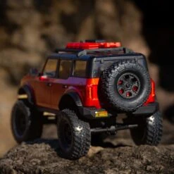 Axial 1/24 SCX24 2021 Ford Bronco 4WD Truck Brushed RTR, Red (w/Battery & Charger) -Radio Control & Model Shop AXI00006T1 13