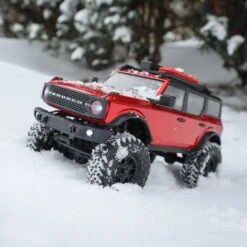 Axial 1/24 SCX24 2021 Ford Bronco 4WD Truck Brushed RTR, Red (w/Battery & Charger) -Radio Control & Model Shop AXI00006T1 5