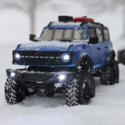 Axial 1/24 SCX24 2021 Ford Bronco 4WD Truck Brushed RTR, Blue (w/Battery & Charger) -Radio Control & Model Shop AXI00006T3 5