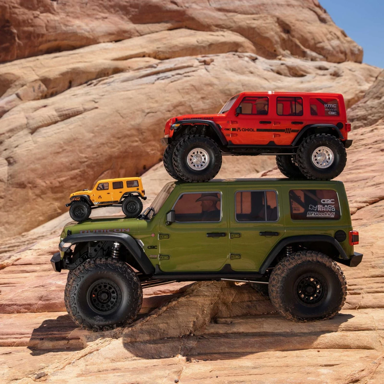 Axial 1/6 SCX6 Jeep JLU Wrangler 4WD Crawler RTR: Green 5 Axial 1/6 SCX6 Jeep JLU Wrangler 4WD Crawler RTR: Green - Image 3