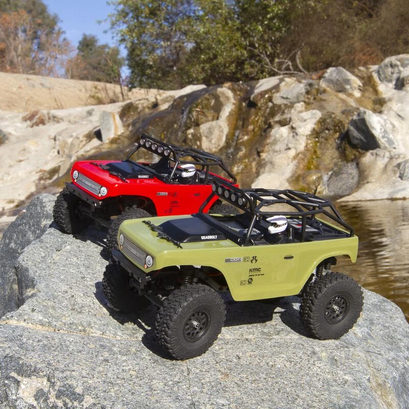 Axial 1/24 SCX24 Deadbolt, 4WD, RTR (Includes Batttery & Charger): Red 7 Axial 1/24 SCX24 Deadbolt, 4WD, RTR (Includes Batttery & Charger): Red - Image 5