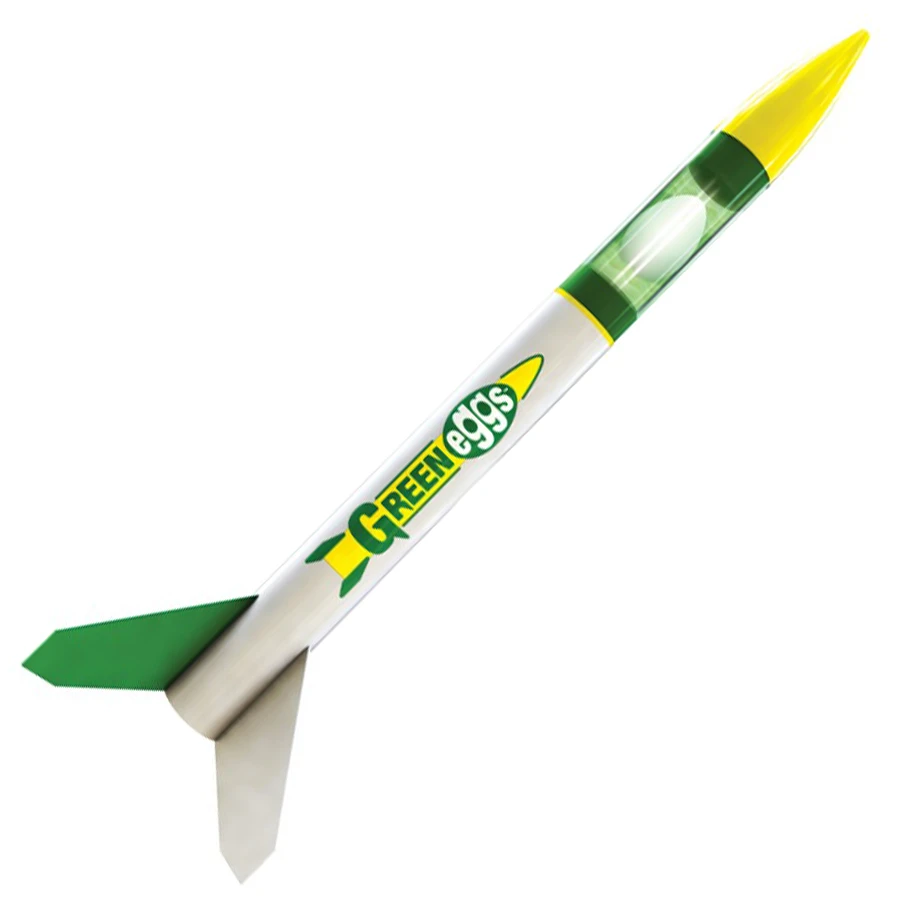 Estes Green Eggs (Egg Launcher) Rocket Kit 3 Estes Green Eggs (Egg Launcher) Rocket Kit