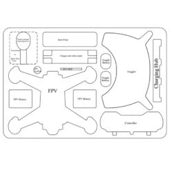Go Professional FPV Case -Radio Control & Model Shop GPC DJI FPV 2 900