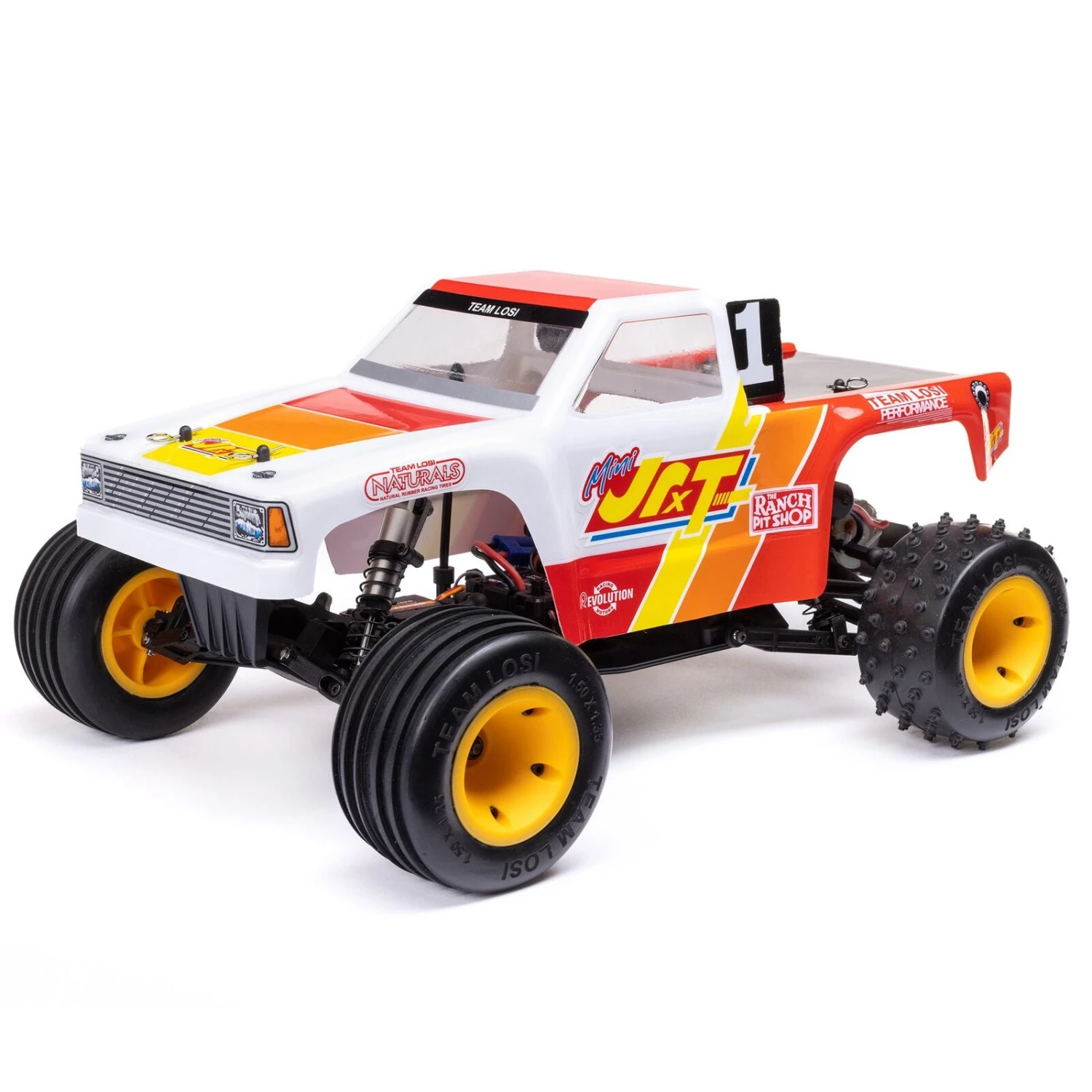 LOSI 1/16 Mini JRXT Brushed 2WD LE Racing Monster Truck RTR 3 LOSI 1/16 Mini JRXT Brushed 2WD LE Racing Monster Truck RTR