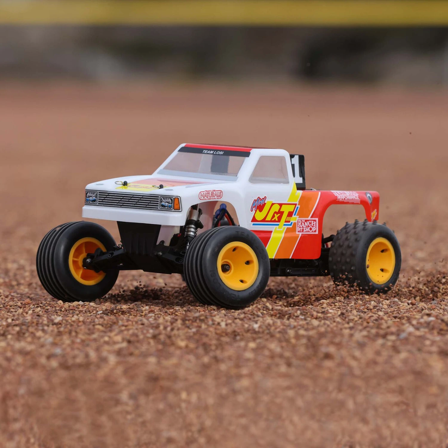 LOSI 1/16 Mini JRXT Brushed 2WD LE Racing Monster Truck RTR 6 LOSI 1/16 Mini JRXT Brushed 2WD LE Racing Monster Truck RTR - Image 4