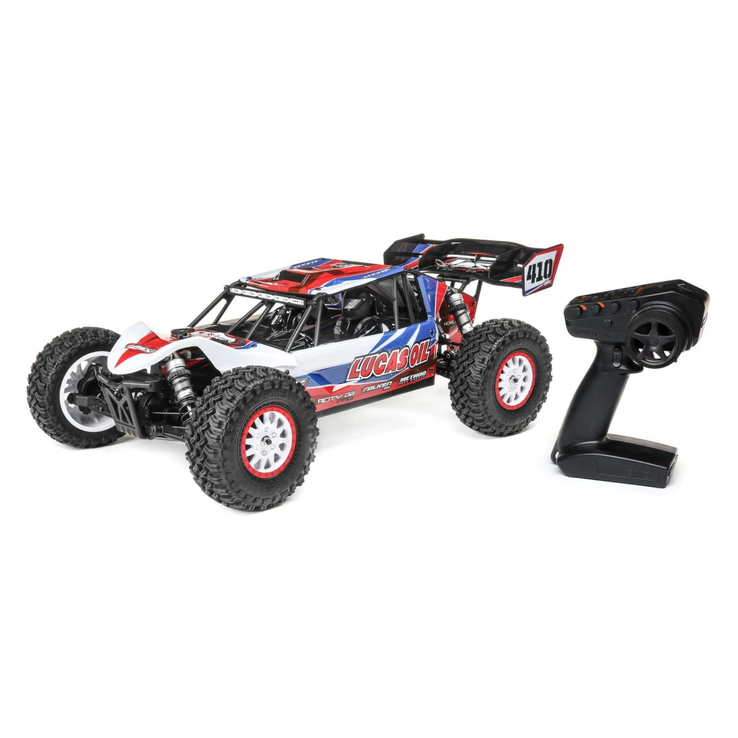 LOSI 1/10 Tenacity DB Pro, 4WD, RTD (Requires Battery & Charger): Lucas Oil Smart ESC 4 LOSI 1/10 Tenacity DB Pro, 4WD, RTD (Requires Battery & Charger): Lucas Oil Smart ESC - Image 2
