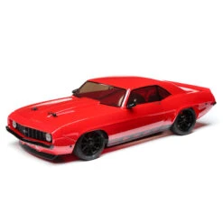 LOSI 1/10 69 Chevy Camaro V100, 4WD, RTR (Includes Battery & Charger): Red