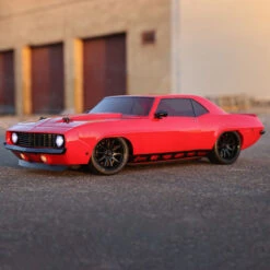 LOSI 1/10 69 Chevy Camaro V100, 4WD, RTR (Includes Battery & Charger): Red -Radio Control & Model Shop LOS03033T1 12