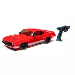 LOSI 1/10 69 Chevy Camaro V100, 4WD, RTR (Includes Battery & Charger): Red -Radio Control & Model Shop LOS03033T1 7