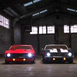 LOSI 1/10 69 Chevy Camaro V100, 4WD, RTR (Includes Battery & Charger): Black -Radio Control & Model Shop LOS03033T2 14