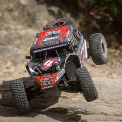 LOSI 1/6 Super Rock Rey V2 4WD Brushless Rock Racer RTR, Gray (Requires Battery & Charger) -Radio Control & Model Shop LOS05016V2T2 6