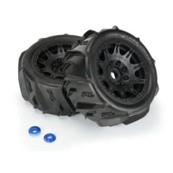 PRO-LINE Dumont Snd/Snw Tires F/R MTD 24mm Blk Raid(2): PRO1020210 -Radio Control & Model Shop PRO1020210 3