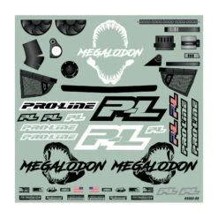 PRO-LINE Body Clear Megalodon Desert Buggy Slash 2wd/4x4: PRO356300 -Radio Control & Model Shop PRO356300 7