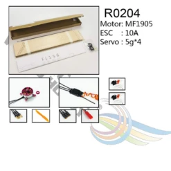 Fiesler Storch 156 0.7M Kit, Motor, ESC, Servo -Radio Control & Model Shop R0204 7 lg