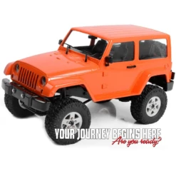 RC4WD 1/18 Gelande II RTR W/ Black Rock Body Set, Orange