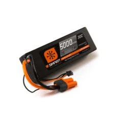 Spektrum 2 Cell 5000mAh 7.4V 30C Smart Lipo Hardcase IC5