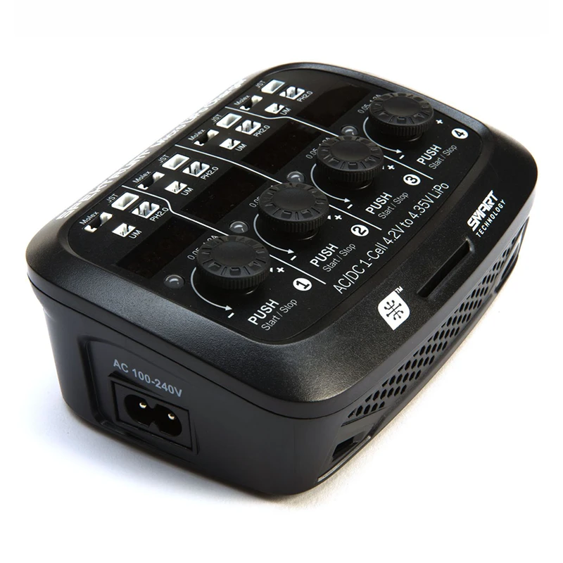 Spektrum S44 Micro 4 Port AC/DC 1S LiPo Charger 3 Spektrum S44 Micro 4 Port AC/DC 1S LiPo Charger