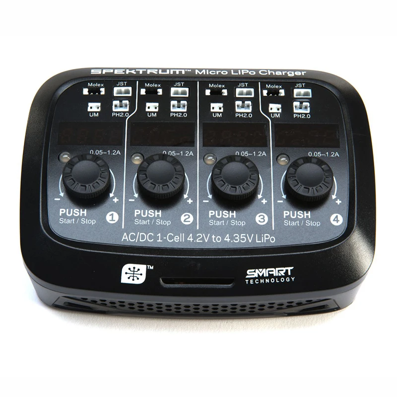 Spektrum S44 Micro 4 Port AC/DC 1S LiPo Charger 11 Spektrum S44 Micro 4 Port AC/DC 1S LiPo Charger - Image 9