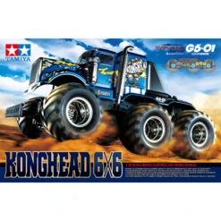 Tamiya 1/18 R/C Konghead 6x6 (G6-01) Kit -Radio Control & Model Shop TAM58646 2 900