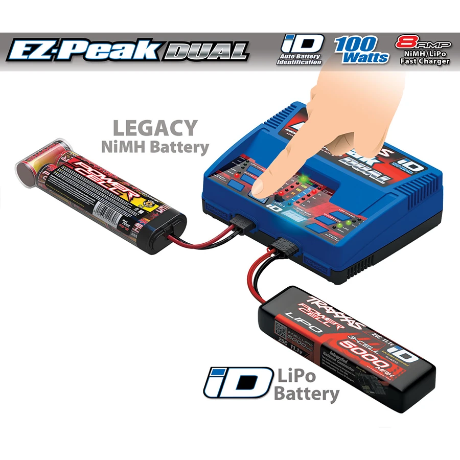 Traxxas 2 Cell 7600mAh Dual Completer Pack: 2991 8 Traxxas 2 Cell 7600mAh Dual Completer Pack: 2991 - Image 6