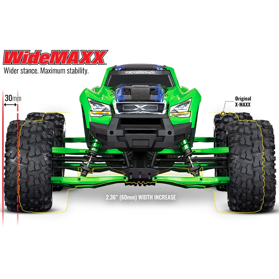 Traxxas Suspension Kit, X-Maxx® WideMaxx®, Blue: 7895X 5 Traxxas Suspension Kit, X-Maxx® WideMaxx®, Blue: 7895X - Image 3